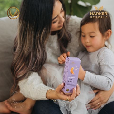 Siro giúp an thần, hỗ trợ ngủ ngon cho trẻ em Harker Herbals Children's Calm & Sleep 150ml