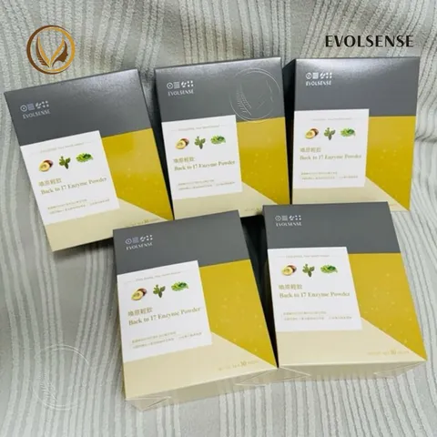 Bột enzyme giảm cân và hỗ trợ tiêu hóa Evolsense Back to 17 Youth Drink 30 gói