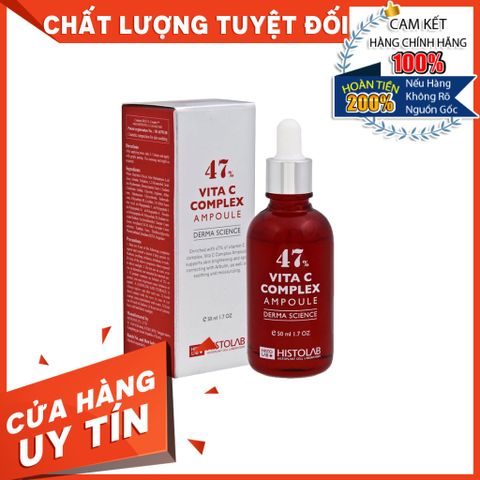 [HÀNG CÔNG TY] Tinh Chất Serum Histolab Vita C Complex Ampoule 47% Làm Trắng Sáng Da Tăng Sản Sinh Collagen