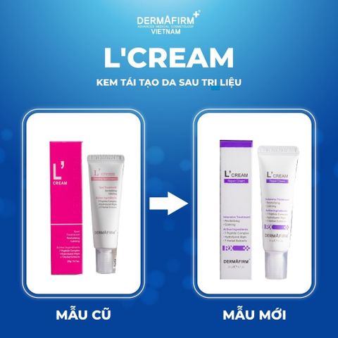 Kem dưỡng Dermafirm L'Cream Kem tái tạo da làm lành vết thương sau liệu trình L Cream 20ml - HÀNG CÔNG TY