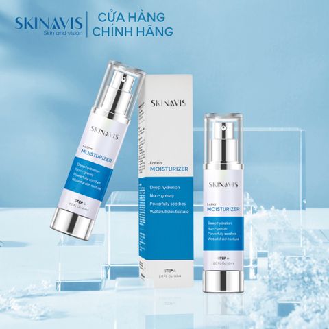 [HÀNG CÔNG TY] Lotion Dưỡng Ẩm Và Làm Dịu, Phục Hồi Da Skinavis Moisturizer Cho Da Thường, Hỗn Hợp, Da Dầu Mụn, Da Khô