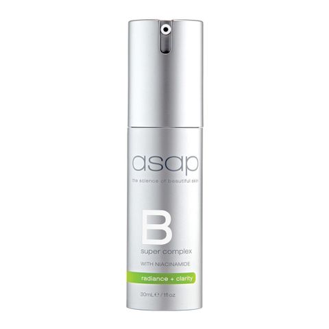 [HÀNG CÔNG TY] Tinh Chất Dưỡng Trắng Sáng Da, Giảm Mụn Asap Super B Complex Serum With Niacinamide 30ml Giảm Nếp Nhăn