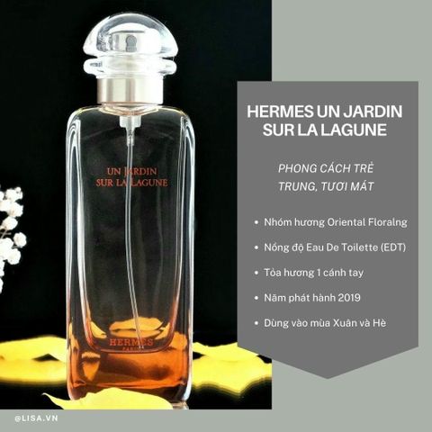 (Nhập khẩu) Nước Hoa Unisex Hermes Un Jardin Sur La Lagune 100ml 672768
