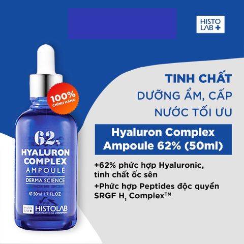 [HÀNG CÔNG TY] Tinh Chất Serum Ốc Sên Histolab Hyaluron Complex Ampoule 62% Dưỡng Ẩm Tăng Đàn Hồi Tái Tạo Da Cấp Nước