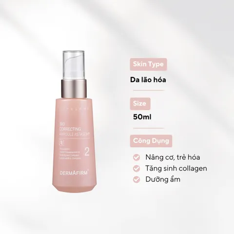 HÀNG CÔNG TY -  Tinh chất Dermafirm Bio Correction Ampoule Astasome A4 nâng cơ, trẻ hóa da 50ml