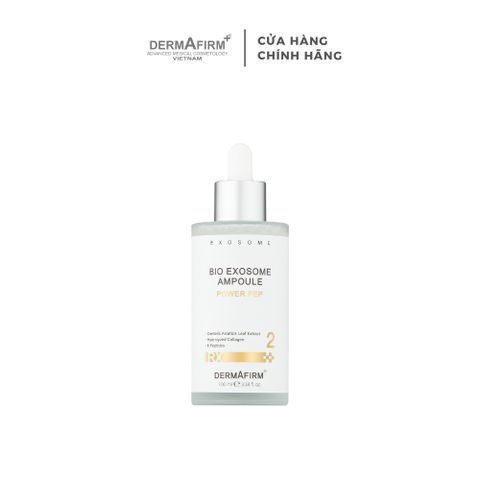 Tinh Chất Dermafirm Bio Exosome Ampoule Power Pep Serum Trẻ Hóa Nhăn Đa Tầng Chống Lão Hoá - 50ml