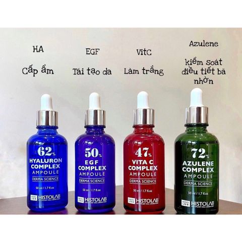 [HÀNG CÔNG TY] Tinh Chất Serum Ốc Sên Histolab Hyaluron Complex Ampoule 62% Dưỡng Ẩm Tăng Đàn Hồi Tái Tạo Da Cấp Nước