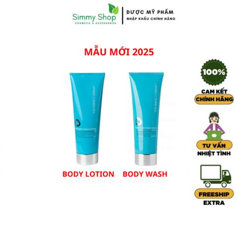Sữa Dưỡng Thể, Sữa Tắm The Perfect Body Lotion / Body Wash Trắng Da Chống Già, Lão Hoá, Tẩy Tế Bào Chết