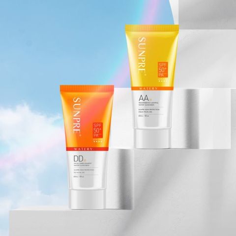 [HÀNG CÔNG TY]Kem Chống Nắng Dạng Nước Mona Frema Watery Sunpre DD/Sunpre AA SPF 50+/PA ++++ Che Khuyết Điểm Mọi Loại Da