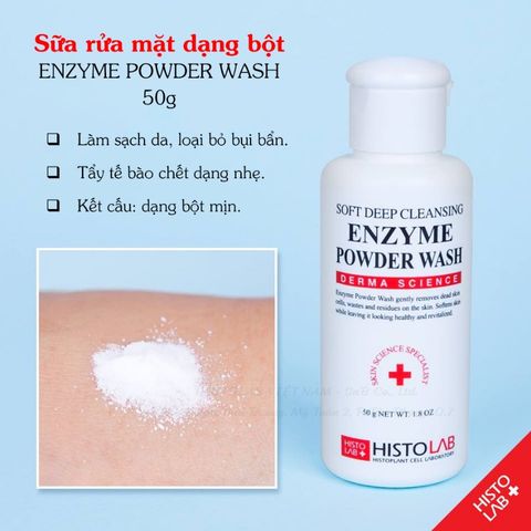 [HÀNG CÔNG TY] Sữa Rửa Mặt Dạng Bột Histolab Enzyme Powder Wash Làm Sạch Da Tẩy Tế Bào Chết