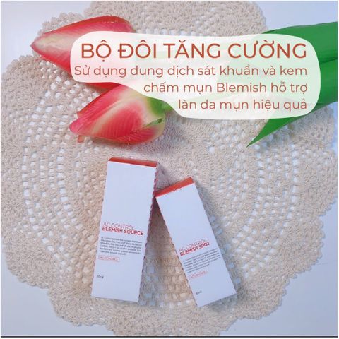 [HÀNG CÔNG TY] Kem Chấm Mụn, Giảm Mụn GoodnDoc AC Control Blemish Spot