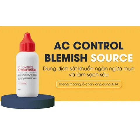 Dung Dịch Ức Chế Mụn, Giảm Khuẩn Goodndoc AC Control Blemish Source 50ml