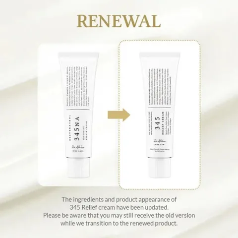 Kem dưỡng 345 Relief Cream Dr.Althea Phục Hồi Cấp Ẩm Làm Dịu Da Dưỡng Trắng Sáng Bảo Vệ Da - 50ml