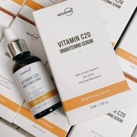 [HÀNG CÔNG TY] Serum Dưỡng Trắng Sáng Da, Giảm Thâm Nám Sạm Da, Chống Lão Hóa MEDIPHAR+ VITAMIN C 20 BRIGHTENING SERUM