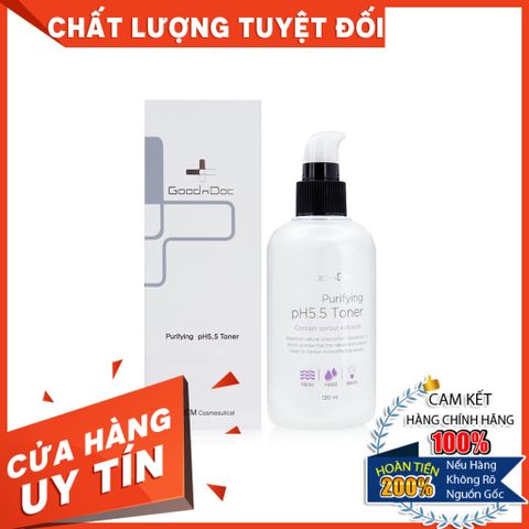 [HÀNG CÔNG TY] Nước hoa hồng, Toner dưỡng trắng, mờ thâm nám, chống lão hóa, dưỡng ẩm làm sạch da GoodnDoc