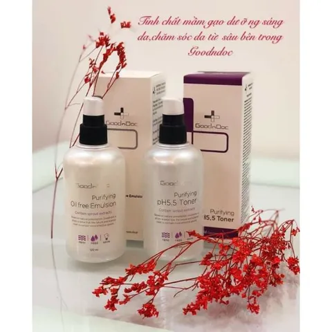 [HÀNG CÔNG TY] Nước hoa hồng, Toner dưỡng trắng, mờ thâm nám, chống lão hóa, dưỡng ẩm làm sạch da GoodnDoc