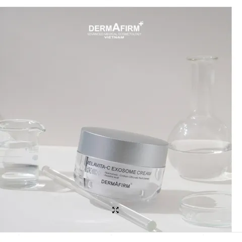Kem dưỡng ẩm Dermafirm Melavita-C Exosome Cream dưỡng sáng mờ nám tái sinh trắng sáng da - 50ml