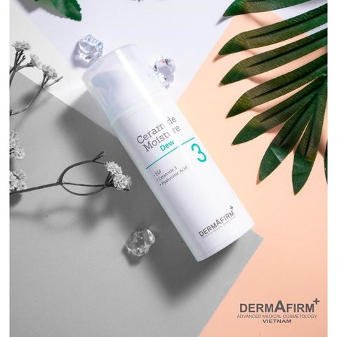 Sữa Dưỡng Dermafirm Ceramide Moisture Dew Công Thức Tạo Màng Chống Mất Nước 120ml HÀNG CÔNG TY - CMD120