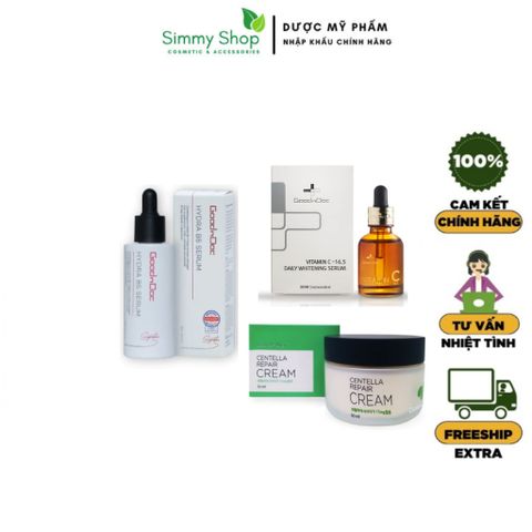 Serum B5 GOODNDOC HYDRA B5 Dưỡng Ẩm Phục Hồi Làm Trắng Sáng Da, Mờ Thâm Sạm Nám, Cấp Nước Chống Lão Hóa Da