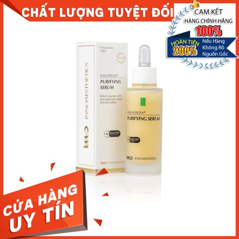 HÀNG CÔNG TY - Tinh Chất Giảm Mụn Điều Tiết Tuyến Bã Nhờn Kiềm Dầu Innoaesthetics Inno PURIFYING SERUM 30ml