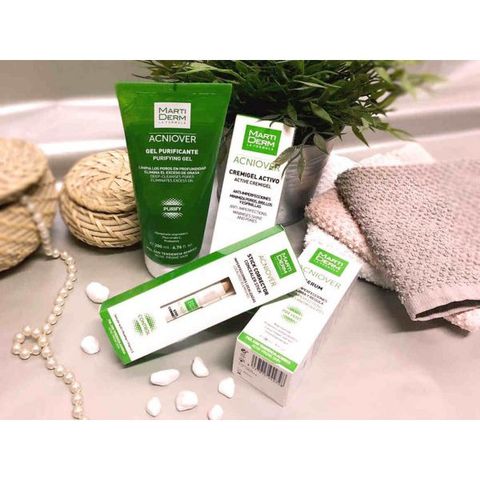 [HÀNG CÔNG TY] Gel Rửa Mặt, Sữa Rửa Mặt Cho Da Dầu Mụn MartiDerm Acniover Purifying Gel 200ml