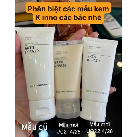 Kem K Inno Kem Dưỡng Inno Skin Repair Sửa Chữa Phục Hồi Da Khẩn Cấp Innoaesthetics Inno-Derma Skin Repair 60g