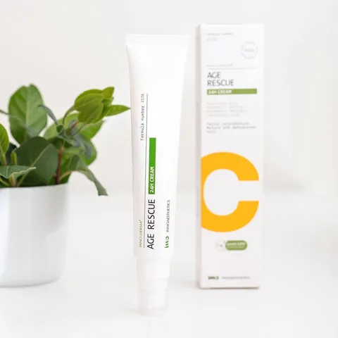 HÀNG CÔNG TY-Kem Siêu Trẻ Hoá Toàn Diện Căng Bóng Trắng Sáng Da Innoaesthetics INNO-DERMA Home Care Age Rescue 24h Cream