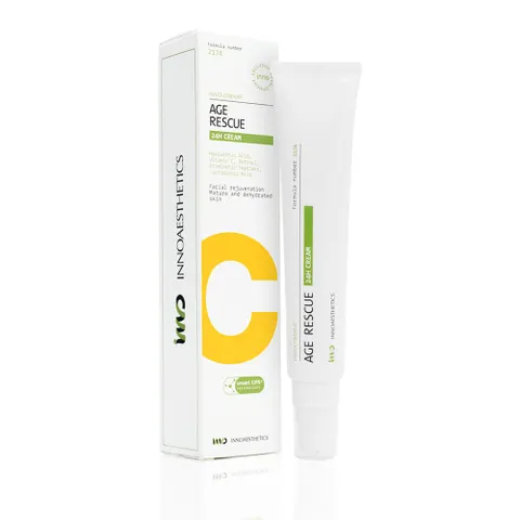 HÀNG CÔNG TY-Kem Siêu Trẻ Hoá Toàn Diện Căng Bóng Trắng Sáng Da Innoaesthetics INNO-DERMA Home Care Age Rescue 24h Cream