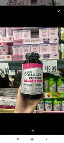 Viên uống đẹp da Neocell Biotin Super Collagen + C with biotin chai 360 viên của Mỹ 673009