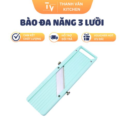 Dao Bào Đa Năng , Bàn Bao 3 Lưỡi Đa Năng Tiện Dụng Cao Cấp (TV46)