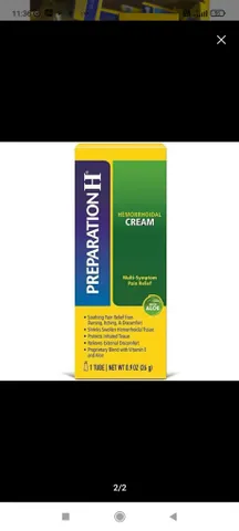 Kem bôi trĩ Preparation H Hemorrhoidal Cream 26g/51g 673021