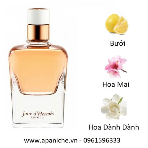 (Nhập khẩu) Nước Hoa Nữ Hermes Jour D'Hermes Absolu EDP 10ml chiết