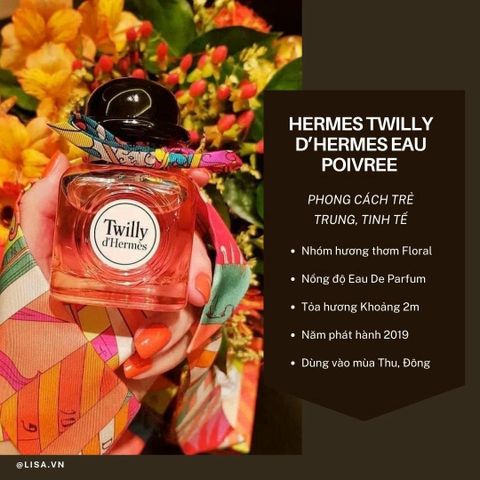 (Nhập khẩu) Nước Hoa Nữ Hermes Twilly D'Hermes Eau Poivree EDP 10ml 673153