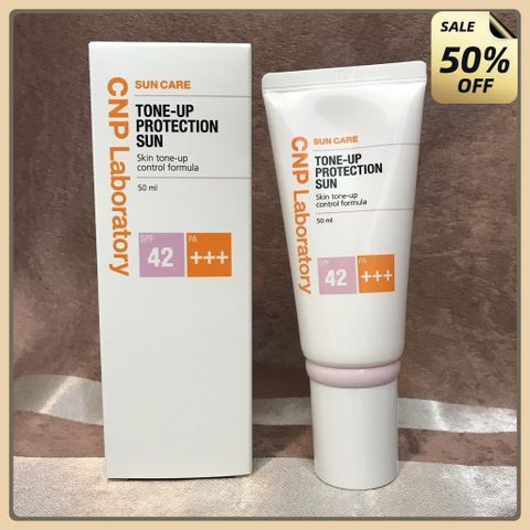 Kem chống nắng CNP nâng tông Laboratory tone up protection sun-làm sáng tông da