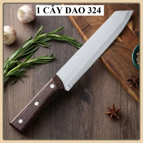 ( COMBO 3) Cây Dao Cán Gỗ Cắt Gọt Trái Cây, Rau Củ Siêu Bén, Dao Japan Cán Gỗ