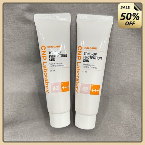 Kem chống nắng CNP nâng tông Laboratory tone up protection sun-làm sáng tông da