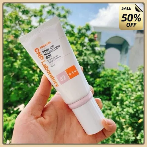Kem chống nắng nâng tông da CNP Laboratory Tone-Up Protection Sun - Chỉ số chống nắng cao