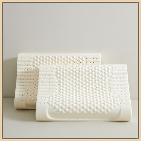 Gối cao su non massage , gối cao su có lỗ thông hơi ,gối công thái học giúp ngủ ngon,lưu thông ĐX 40x60