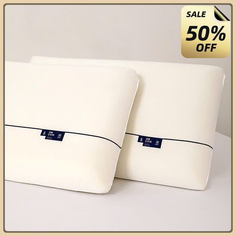 Gối cao su non TIẾN ĐẠT FOAM màu trắng ,kích thước 40x60,êm mềm đàn hồi tốt - Chuẩn Chống Đau Mỏi Vai Gáy