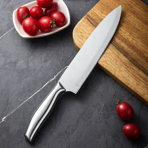 Dao bếp cán đúc chất liệu inox chuyên thái cắt cao cấp, Dao Cắt Thịt, Dao Gọt Gia Dụng Nhà Bếp, Dao Đa Năng