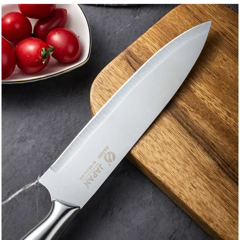 Dao bếp cán đúc chất liệu inox chuyên thái cắt cao cấp, Dao Cắt Thịt, Dao Gọt Gia Dụng Nhà Bếp, Dao Đa Năng