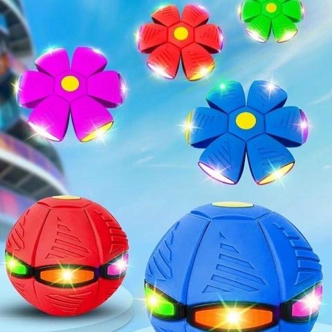 Bóng đồ chơi ma thuật đèn led. Đồ chơi vận động bóng bật nảy lò xò có đèn nháy, bóng lò xo