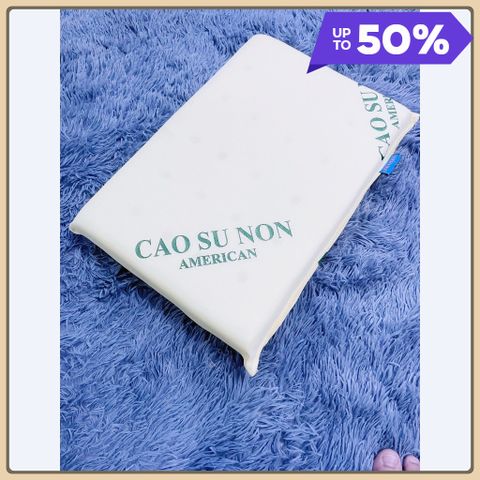 Gối Nằm Cao Su Cao Cấp KT:30x50cm Siêu Êm Ái TIẾN ĐẠT - Sang Trọng - Gối Nằm