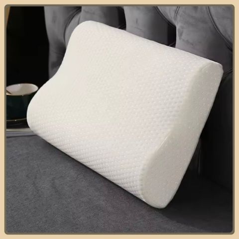 Gối Nằm Cao Su Non Sài Gòn 50x30cm Giảm Ngáy, đau Cổ Vai Gáy - Giúp Dễ Ngủ Cao Cấp