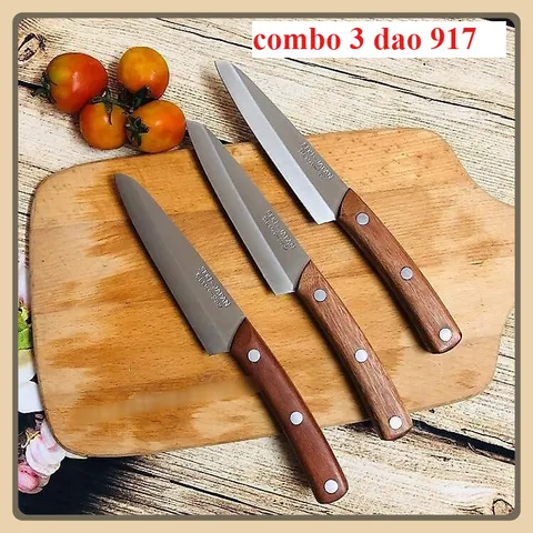 combo 3 dao gọt cắt rau củ, trái cây, dao gọt japan cắt gọi siêu bén, dao gọt cắt 917 japan siêu rẻ
