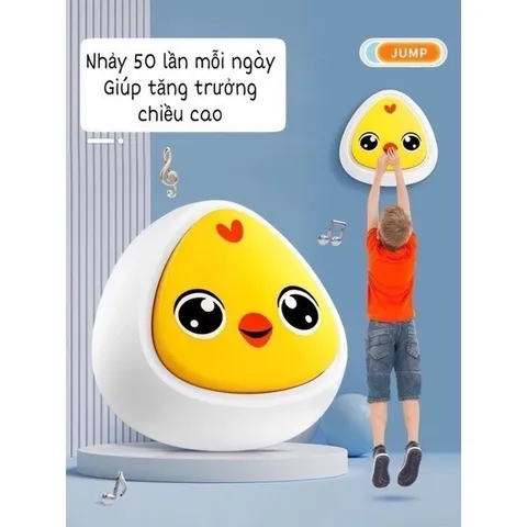 Đồ Chơi Bộ Chuông Chạm Nhảy Tăng Chiều Cao - Đồ Chơi Vận Động Phát Triển Chiều Cao Nhạc Vui Nhộn
