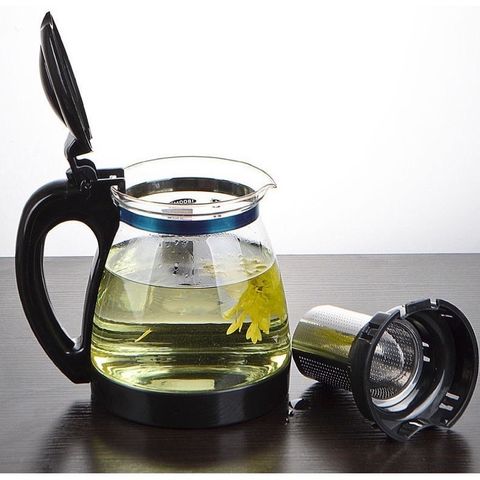 Ấm Pha Trà Giữ Nhiệt Có Lõi Lọc Trà Chất Liệu Inox 316 2 Lớp Cách Nhiệt Dung Tích 1000ml