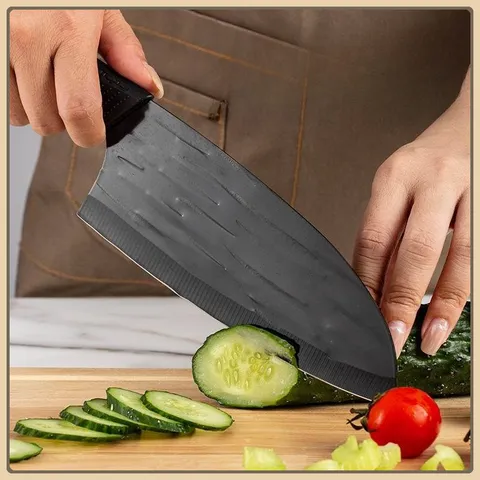 Dao Làm Bếp Kiểu Mới Dao Làm Bếp Nhẹ Dao Cắt Rau Gia Dụng Bằng Thép Không Gỉ Dao Cắt Đầu Bếp Cắt Lát Sắc