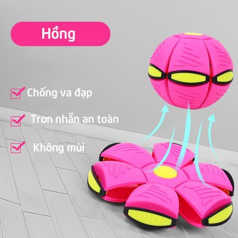 Bóng Ma Thuật Có Đèn Led - Đồ chơi vận động bóng bật nảy lò xò có đèn nháy, bóng lò xo