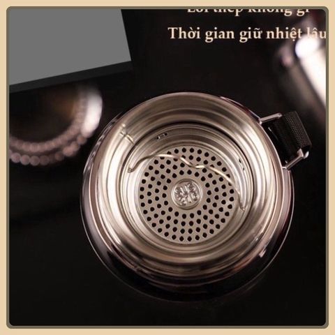 Bình Giữ Nhiệt Nóng - Lạnh cao cấp - Inox 316 loại 1000ml loại  nắp kim cương
